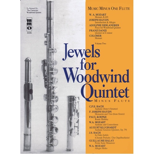 Jewels For Woodwind Quintet Flute Book/CD (Softcover Book/CD)