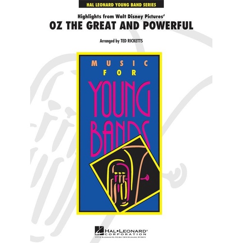 Oz the Great and Powerful CB3 Band Score by Hal Leonard
