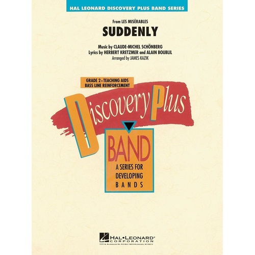 Suddenly from Les Miserables - Discovery Plus Concert Band Arrangement
