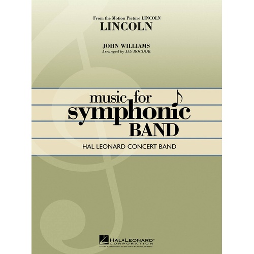 Lincoln Soundtrack Highlights Concert Band 4 (Music Score/Parts)