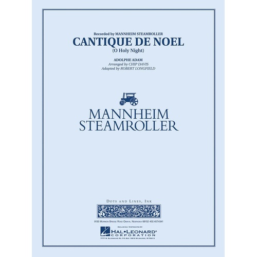Cantique De Noel (O Holy Night) Concert Band 3 (Music Score/Parts)