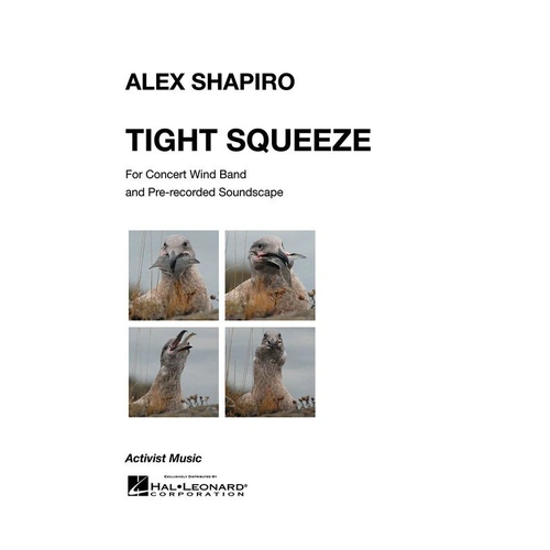 Tight Squeeze CB4 SC/PTS by Alex Shapiro - Electroacoustic Twelve-Tone Techno Latin Bebop Band Piece, Duration: 3:15