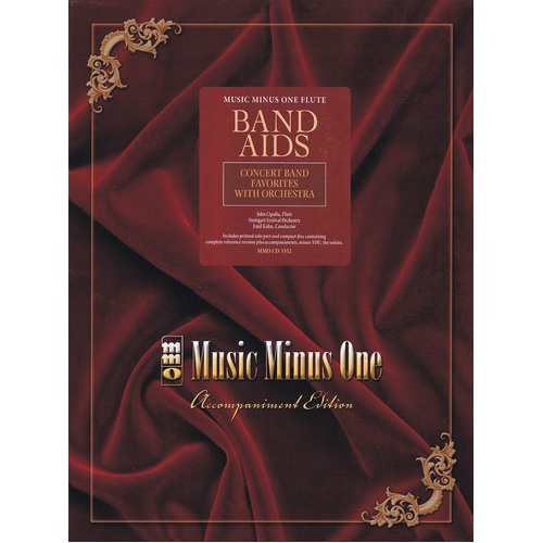 Band Aids For Flute Concert Band Book/CD (Softcover Book/CD)