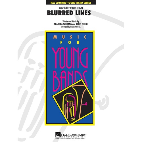 Blurred Lines Concert Band 3 Score/Parts