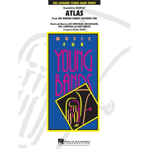 Atlas (Fr Hunger Games Catching Fire) Concert Band 3 Score/Parts