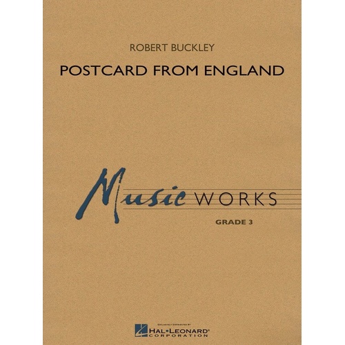 Postcard from England MW3 CB3 SC/PTS Band Score by Hal Leonard