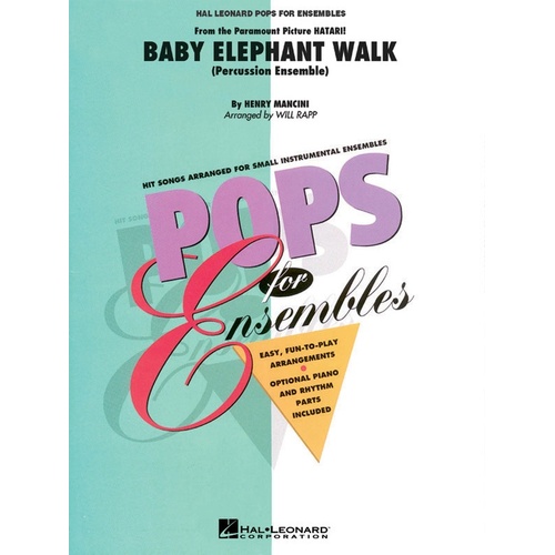 Baby Elephant Walk Percussion Ens Pens2-3 Score/Parts