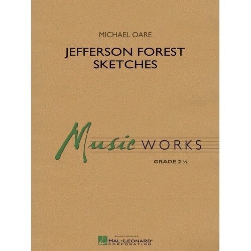 Jefferson Forest Sketches Concert Band 2 Score/Parts