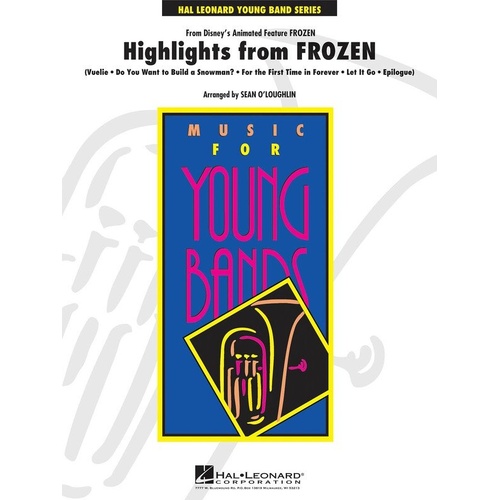 Highlights from Frozen Concert Medley for Band