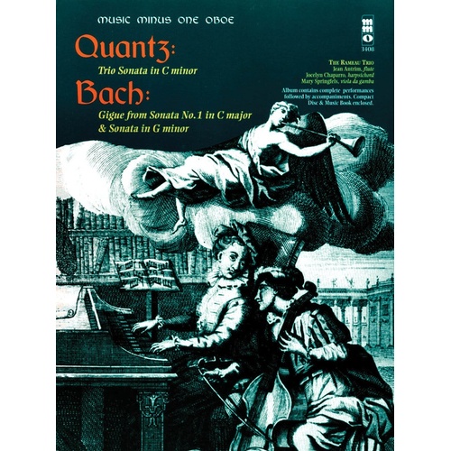 Trio Sonata C Min Gigue Trio G Min Oboe Book/CD (Softcover Book/CD)