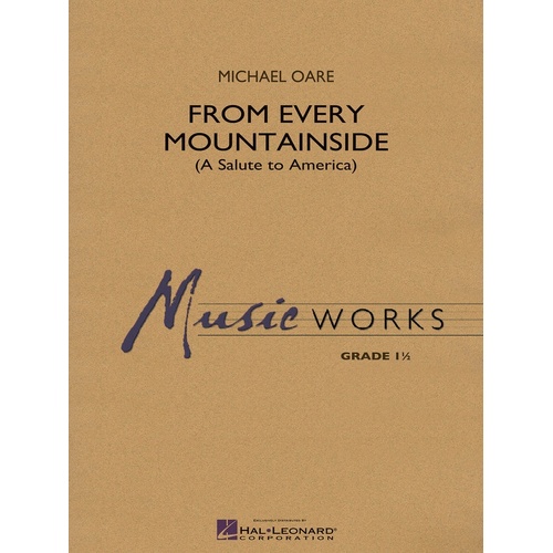From Every Mountainside (A Salute To America) Concert Band 1.5 Score/Parts