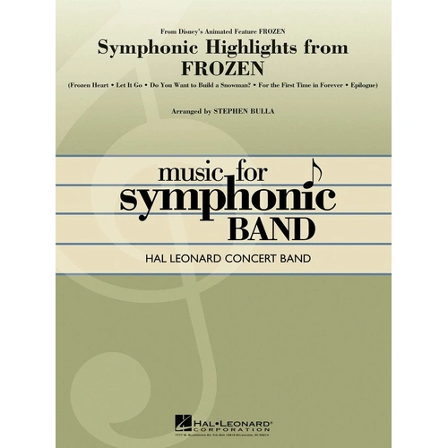 Symphonic Highlights from Frozen CB4 SC/PTS