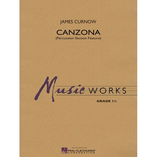 Canzona (Percussion Section Feature) Concert Band 1.5 Music Works 1.5 (Music Score/Parts)