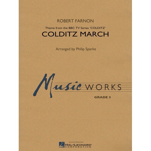Colditz March Concert Band 3 Score/Parts