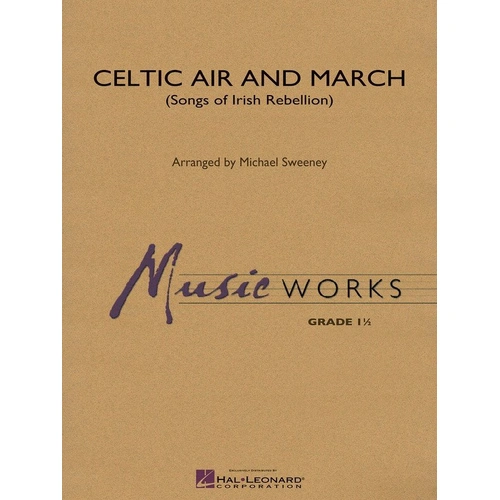 Celtic Air and March CB1 SC/PTS - Hal Leonard Band Score