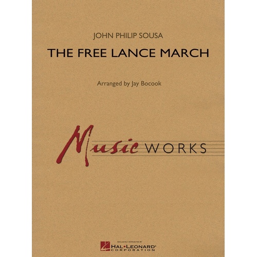 Free Lance March Concert Band 4 Score/Parts