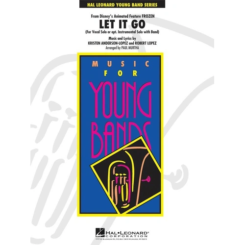 Let It Go (from Frozen) Flex Solo or Vocal CB3 for Band