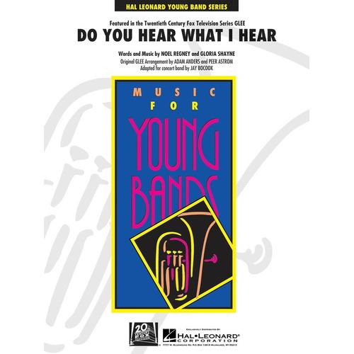 Do You Hear What I Hear? Concert Band 3 Score/Parts