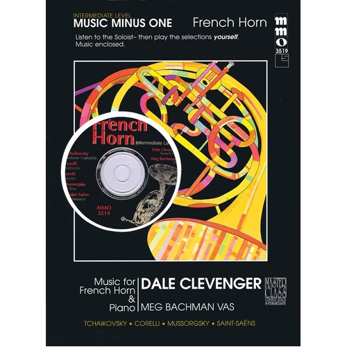 Intermediate French Horn Solos Vol 4 Book/CD (Softcover Book/CD)