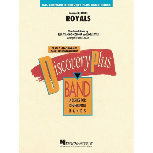 Royals Discovery Plus Concert Band 2 Concert Band 2 Score/Parts