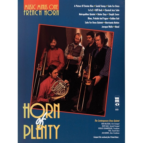 Horn Of Plenty Brass Quintets Horn Book/CD (Softcover Book/CD)