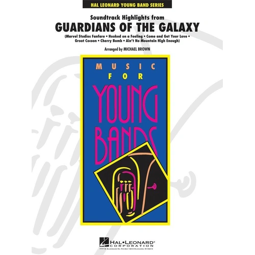 Guardians of the Galaxy CB3 SC/PTS - Young Concert Band Arrangement