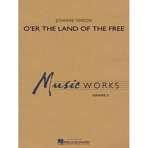 Oer The Land Of The Free Concert Band 3 Score/Parts
