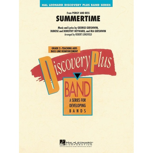 Summertime from Porgy and Bess - Band Arrangement by Hal Leonard
