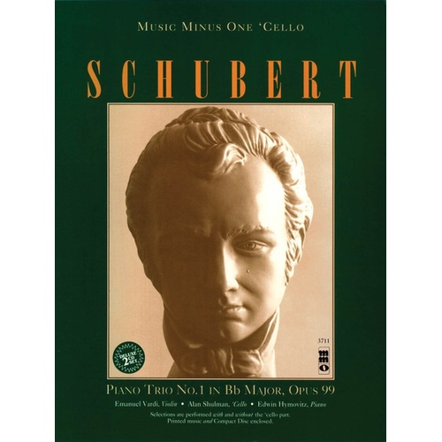 Schubert - Piano Trio Op 99 Cello Book/2CD (Softcover Book/CD)
