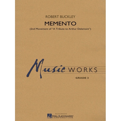 Memento Concert Band 3 Score/Parts