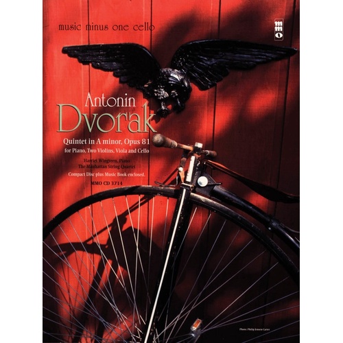 Dvorak - Quintet A Major Op 81 Cello Book/CD (Softcover Book/CD)