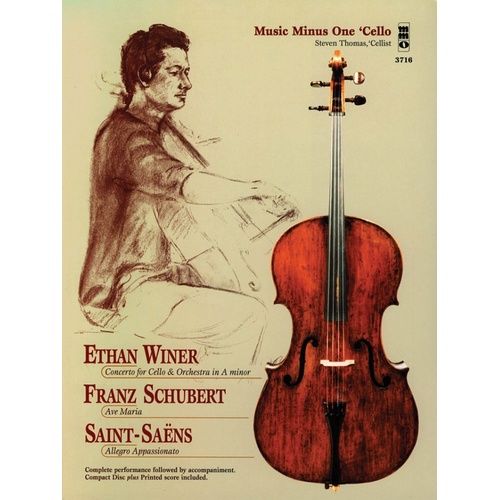 Winer Schubert and Saint-Saens Cello Book/CD (Softcover Book/CD)