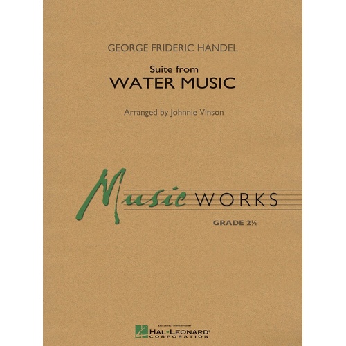 Suite From Water Music Concert Band 2.5 Score/Parts