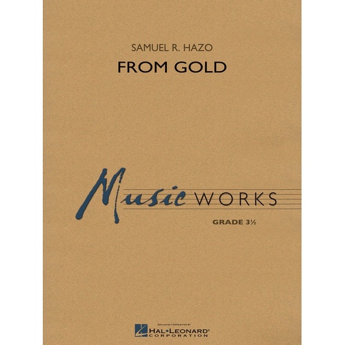 From Gold Concert Band 3 Score/Parts
