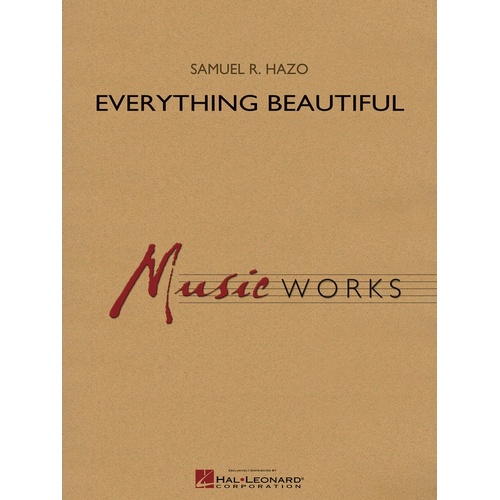 Everything Beautiful Concert Band 4 Score/Parts