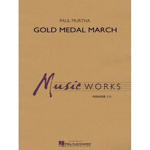 Gold Medal March Concert Band 1 Score/Parts