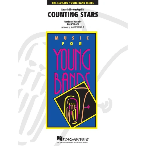 Counting Stars CB3 SC/PTS for Band by Hal Leonard