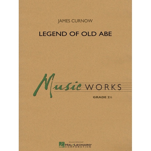 Legend Of Old Abe Concert Band 2 Score/Parts