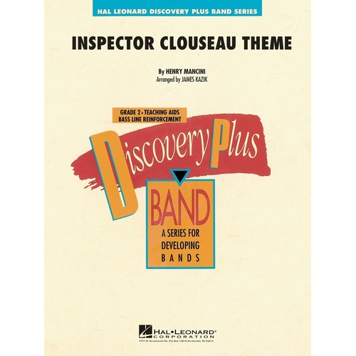 Inspector Clouseau Theme Concert Band 2 Score/Parts 