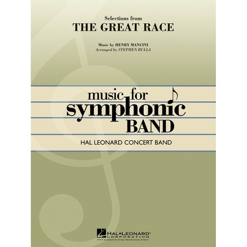 Selections From The Great Race Concert Band 4 Score/Parts 