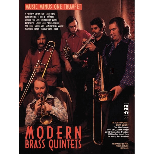 Modern Brass Quintets Trumpet Book/CD (Softcover Book/CD)