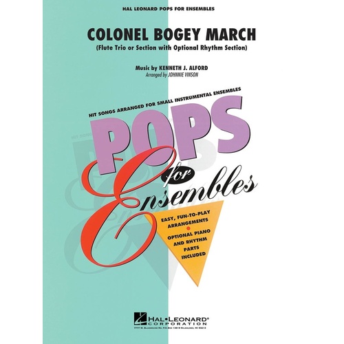 Colonel Bogey March (Flute Trio Or Ensemble) (Music Score/Parts)