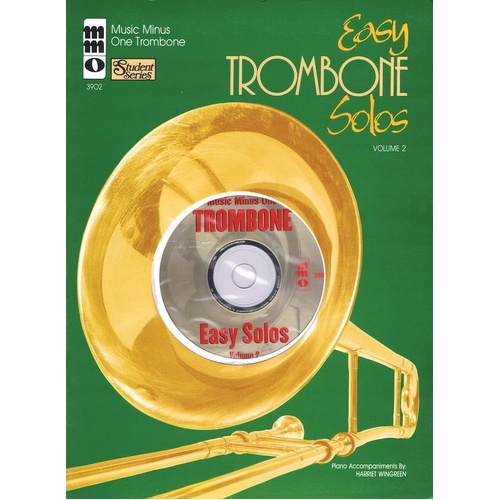 Easy Trombone Solos Student Series Vol 2 Book/CD (Softcover Book/CD)