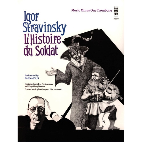 Stravinsky - Lhistoire Du Soldat Trombone Book/CD (Softcover Book/CD)
