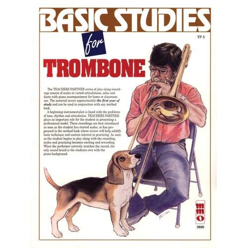 Basic Studies For Trombone Book/CD (Softcover Book/CD)