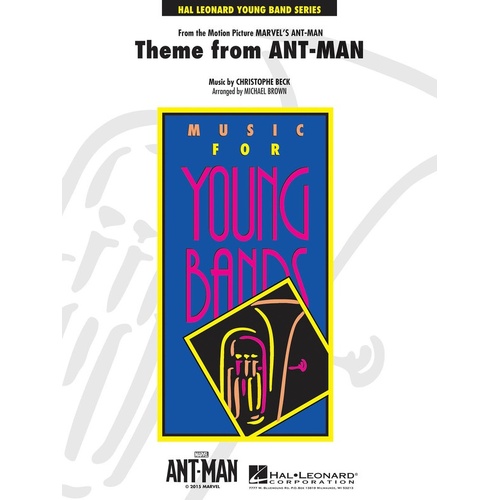 Theme From Ant-Man Concert Band 3 Score/Parts 