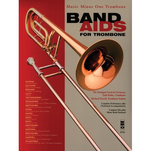 Band Aids Concert Band Favs Trombone Book/CD (Softcover Book/CD)