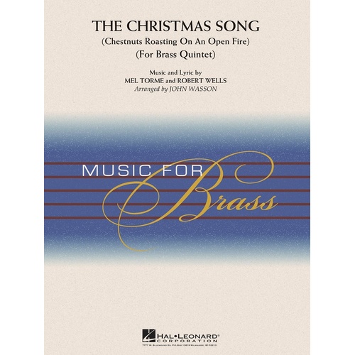 Christmas Song Brass Quintet Score/Parts