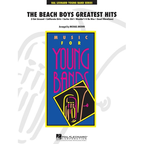 Beach Boys Greatest Hits Concert Band 3 Score/Parts