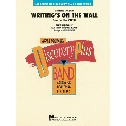 Writings On The Wall (From Spectre) Concert Band 2 Score/Parts 